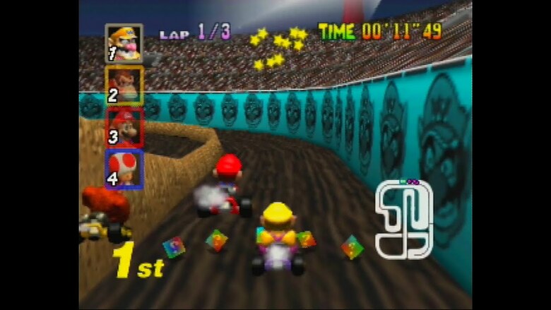 N64 Wario Stadium: This is the only Mario Kart 64 track to never return, and while I wanted to bring it back, it unfortunately couldn’t compete with GCN Wario Colosseum. Like I said earlier, Wario has a lot of good tracks to his name (and this won’t be the only one you’ll see in the runner up) but this one is pretty uninteresting in my opinion. There’s nothing this track does that GCN Waluigi Stadium doesn’t do better.