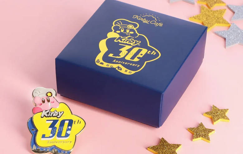 Kirby 30th anniversary brooch revealed