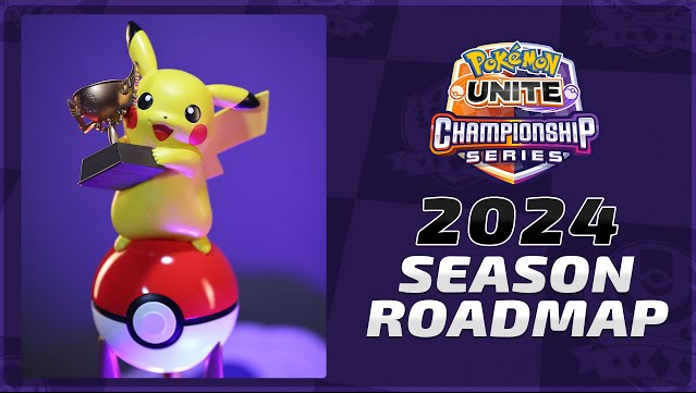 Pokémon UNITE Championship Series 2024 Season Roadmap Detailed