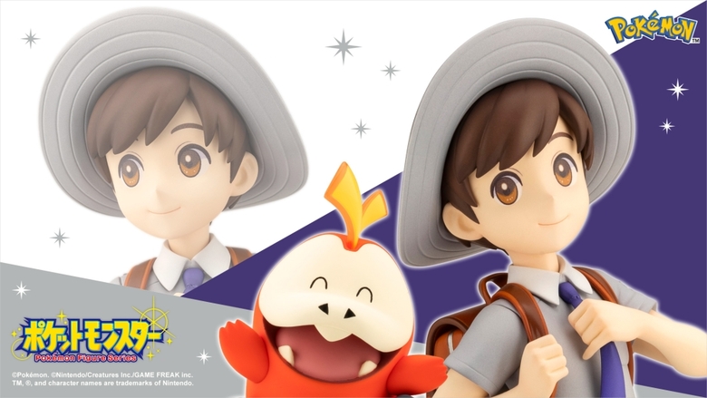 ARTFX J Pokémon Florian & Fuecoco figure launches in Japan Aug. 2024