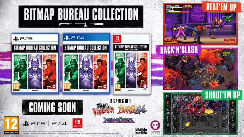 Xeno Crisis, Battle Axe and Final Vendetta join forces in the Bitmap Bureau Collection for Switch