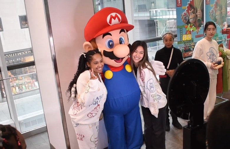 Check out Nintendo NY's SUPER MARIO meets GELATO PIQUE launch event