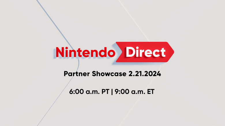 Nintendo Direct: Partner Showcase set for Feb. 21st, 2024