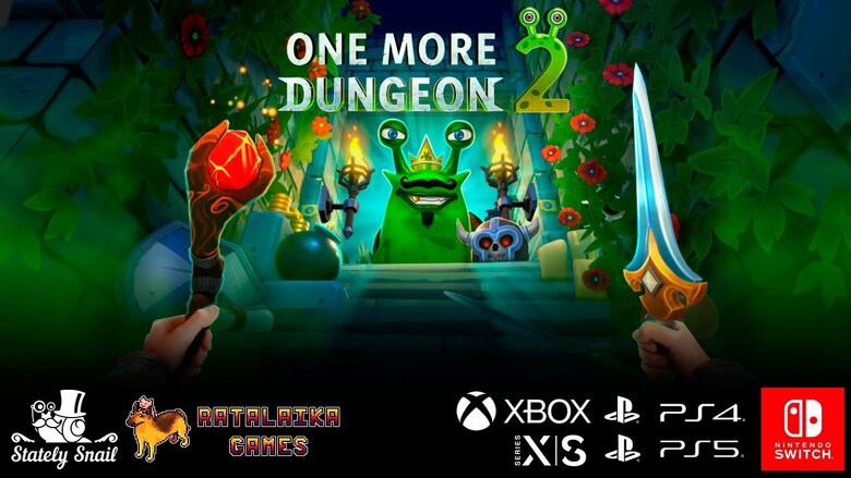 First-person roguelike "One More Dungeon 2" heads to Switch March 1st, 2024
