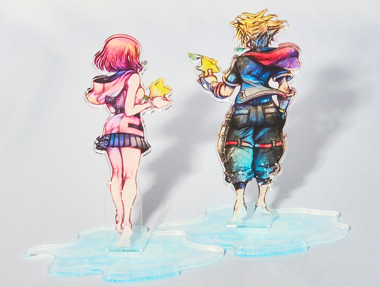 Kingdom Hearts acrylic stands available to pre-order