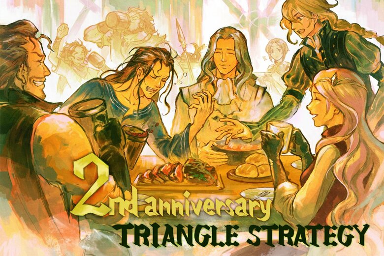 Square Enix celebrates Triangle Strategy's 2nd anniversary with new art and a dev team update