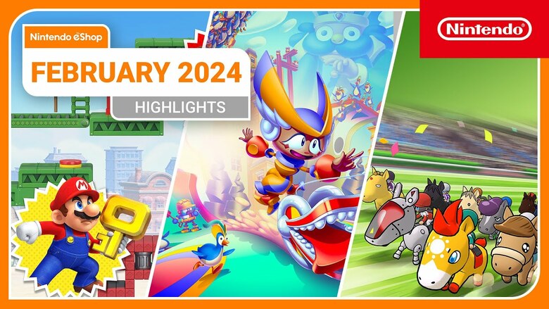 Nintendo UK eShop highlights for Feb. 2024