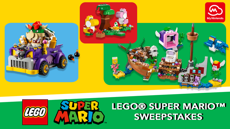 Get in on the My Nintendo LEGO Super Mario sweepstakes