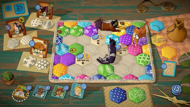 Check out a fresh gameplay trailer for Quilts & Cats of Calico