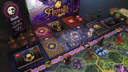 Armello: The Board Game Kickstarter launches and immediately secures base funding