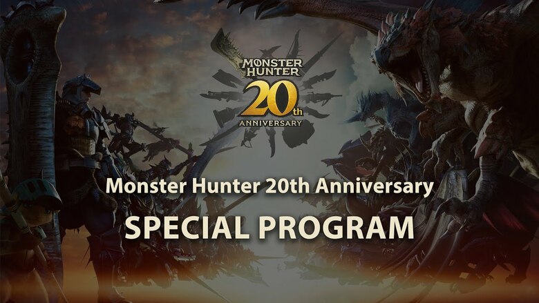Monster Hunter 20th Anniversary Special Program reveals top 10 monsters, a look back at the franchise and more