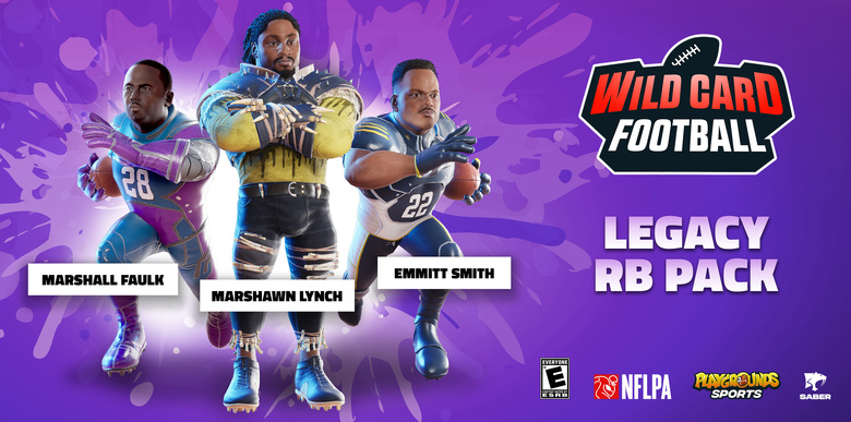 Wild Card Football's "Legacy RB Pack" DLC and free content update coming soon to Switch