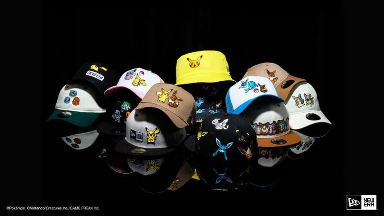 Pokémon Co. and New Era team up for a new line of hats and more