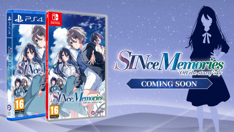 Visual novel "SINce Memories: Off the Starry Sky" announced for Switch