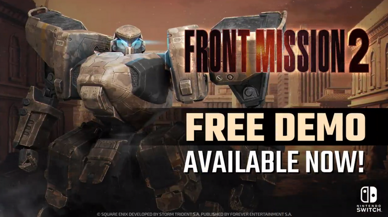 FRONT MISSION 2: Remake demo now available on Switch