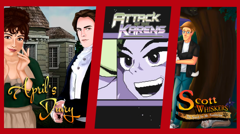 New Switch Releases: 'April's Diary', 'Attack of the Karens', and 'Scott Whiskers in: the Search for Mr. Fumbleclaw'