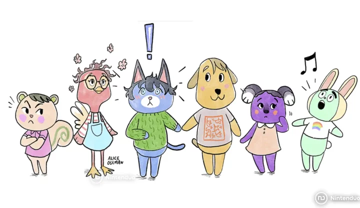 Heartstopper author gives her characters an Animal Crossing makeover