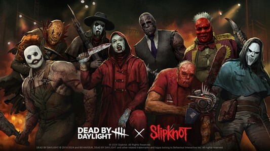 Slipknot’s Iconic Masks Invade the World of Dead by Daylight