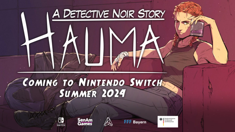 Hauma - A Detective Noir Story comes to Nintendo Switch in Summer 2024
