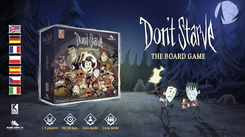 Don't Starve: The Board Game Kickstarter announced