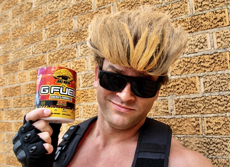 G FUEL announces Duke Nukem "Ego Boost" Energy Formula
