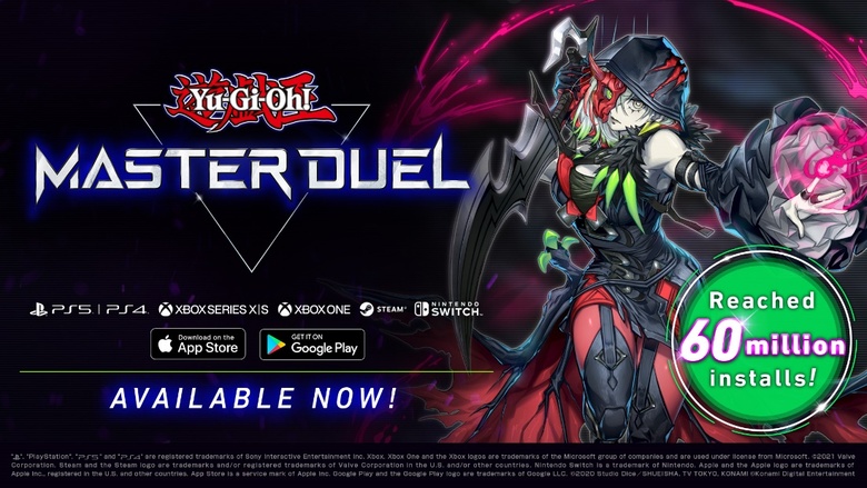 Yu-Gi-Oh! Master Duel hits 60 million downloads