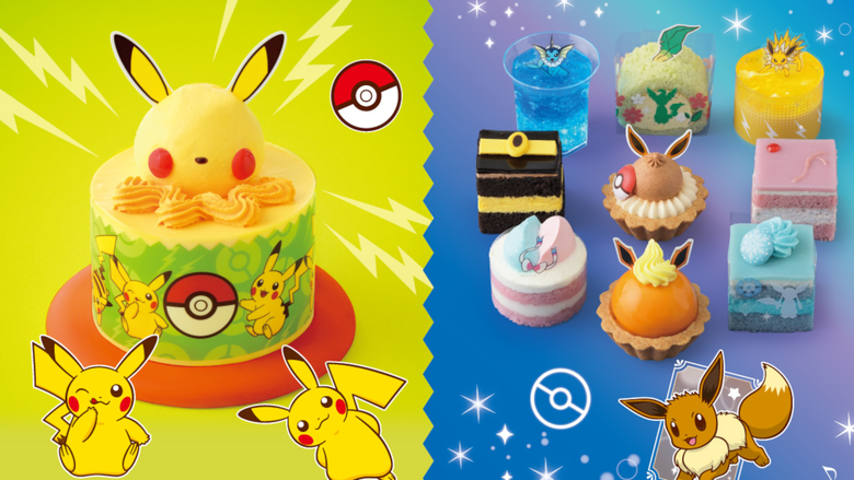 Pikachu and Eevee-themed cakes heading to Japan