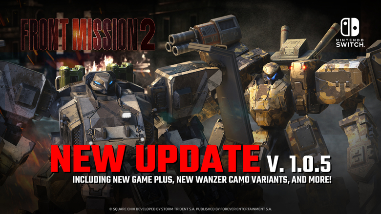 Front Mission 2: Remake updated to Ver. 1.0.5