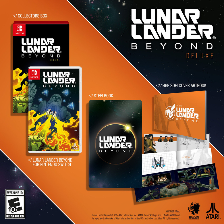 Lunar Lander Beyond Deluxe Steelbook Edition up for pre-order