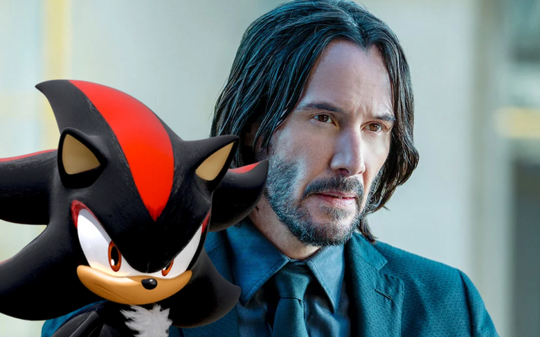 Insiders claim Keanu Reeves will voice Shadow in Sonic the Hedgehog 3