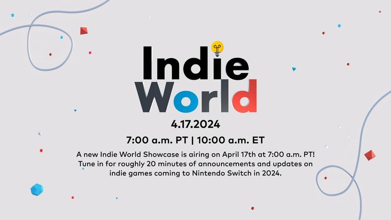 Indie World Showcase 4/17/2024 live-stream