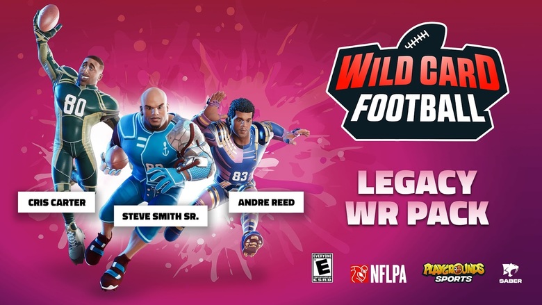 Wild Card Football's "Legacy WR Pack" DLC and free content update detailed