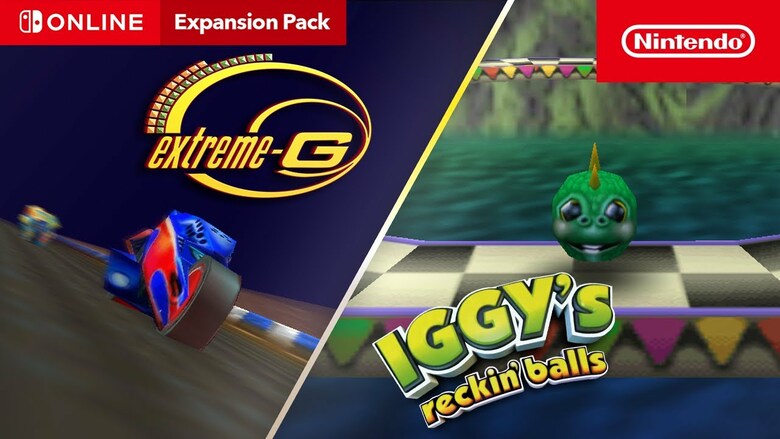 Extreme-G and Iggy’s Reckin’ Balls join the Switch Online Expansion Pack today