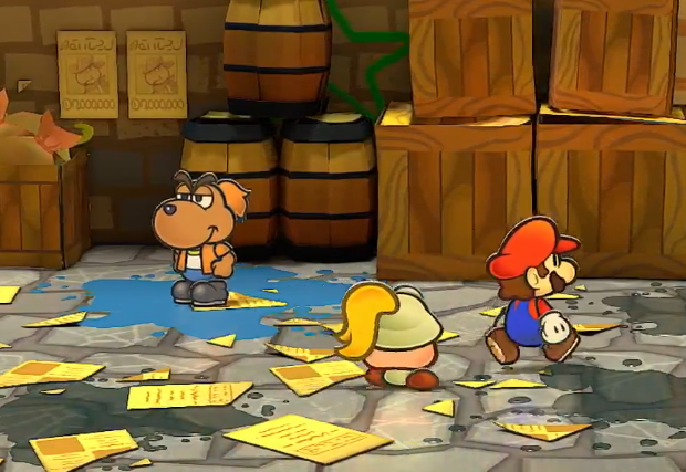 Paper Mario: The Thousand-Year Door "Rogueport" video sneak peek