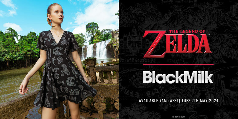 New BlackMilk x The Legend of  Zelda Collection on the way