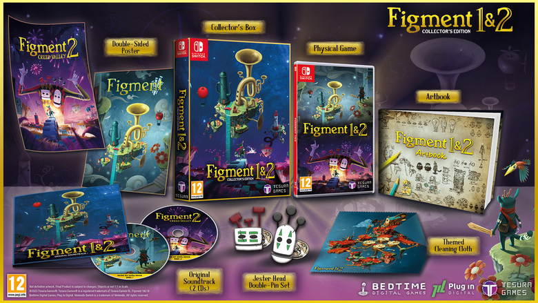 Figment 1 & 2 Boxed Edition now available on Switch