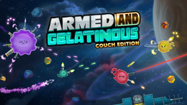 Armed and Gelatinous: Couch Edition oozes onto Switch today