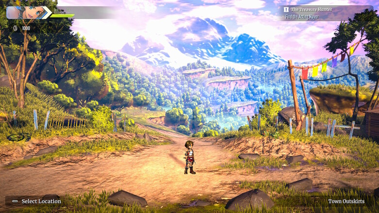 The game may not look as great as the upcoming Hundred Heroes, but its aesthetic is still pretty pleasant