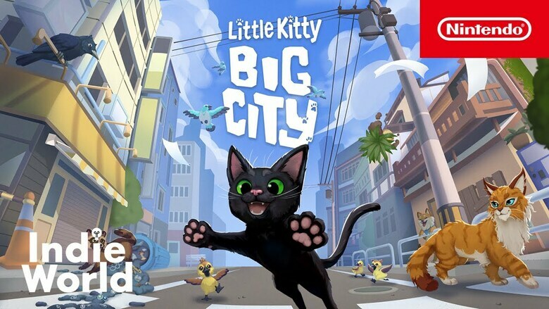 Little Kitty, Big City claws onto Switch today