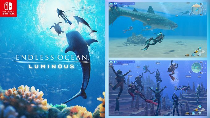 Endless Ocean Luminous' first "Come Dive With Us" event set