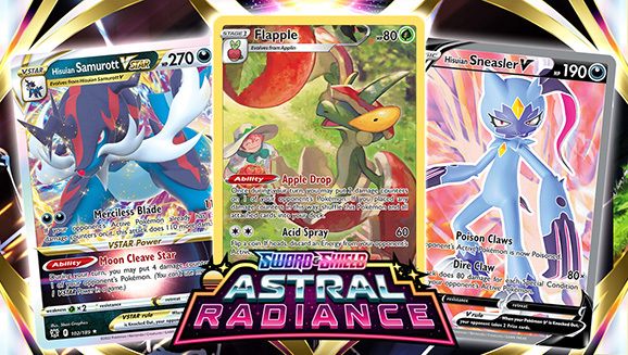 Get a closer look at the cards of Pokémon TCG: Sword & Shield—Astral Radiance
