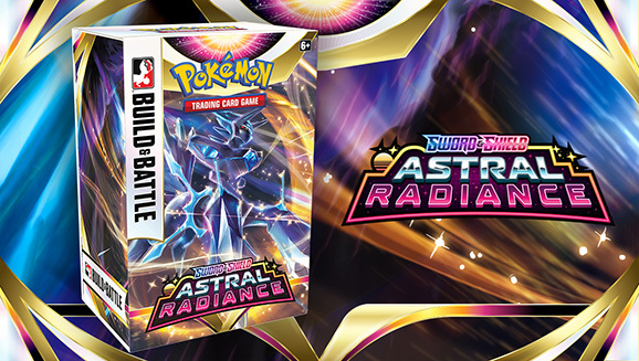 Select retailers to sell Pokémon TCG: Sword & Shield—Astral Radiance Build & Battle Box early