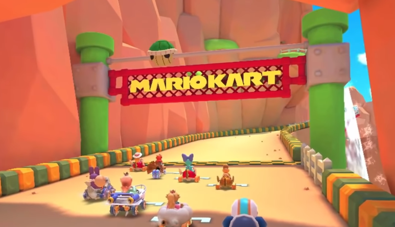 Mario Kart Tour 'Peach vs. Bowser Tour' gameplay and comparison footage