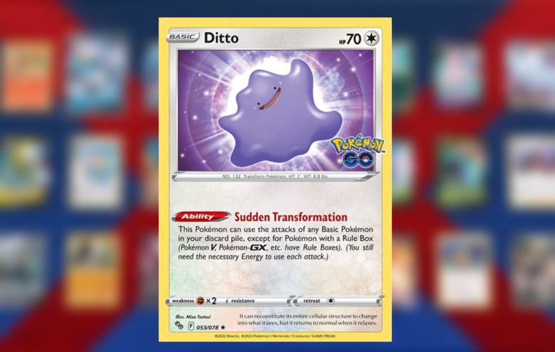 Pokémon TCG's Pokémon GO expansion goes all-out on hiding Ditto