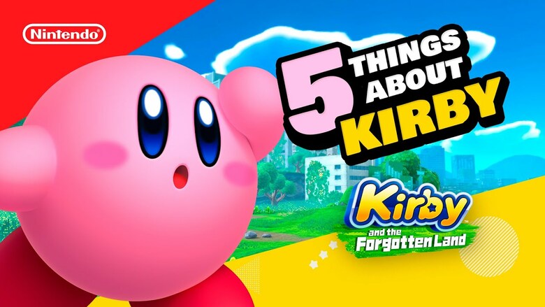 "Meet Kirby" in new Kirby and the Forgotten Land trailer