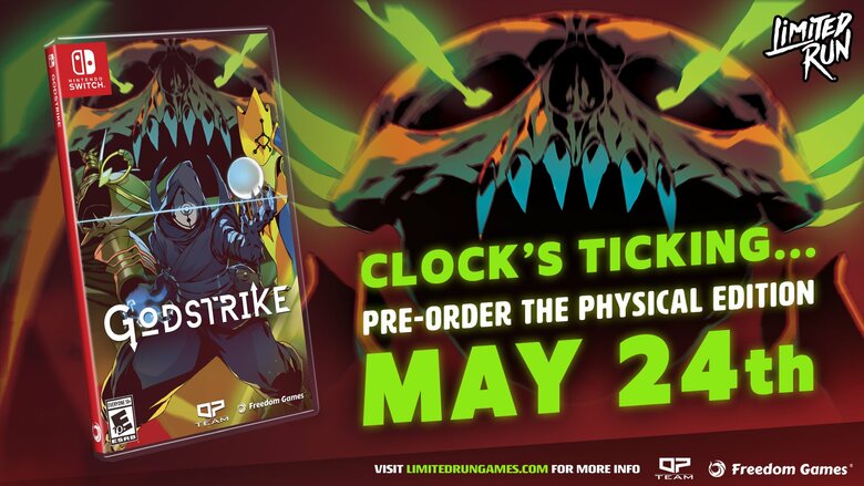 Limited Run Games opening Godstrike pre-orders May 24th, 2022