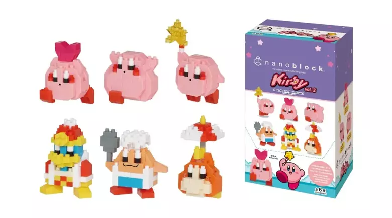 Kirby and Pokémon Mini Nanoblock sets on the way