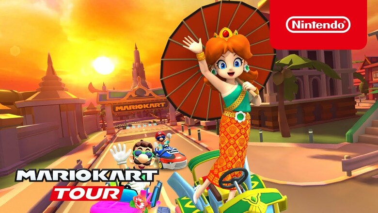 Bangkok Tour announced for Mario Kart Tour