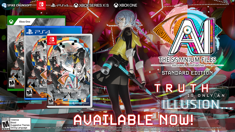 AI: THE SOMNIUM FILES - nirvanA Initiative now available on Switch in North America
