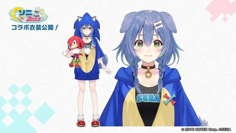 SEGA Announces collab between Sonic and Hololive's Korone